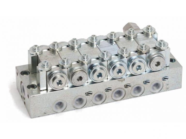 Modular progressive distributor DPM