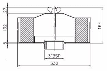 Air respirator filter